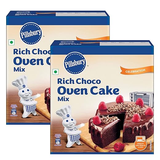Grab Fast Pillsbury Oven Cake Mix, Pack of 2