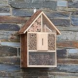 CKB LTD Large Natural Wood Bark Insect Bug Hotel for Bees & Ladybirds view 5