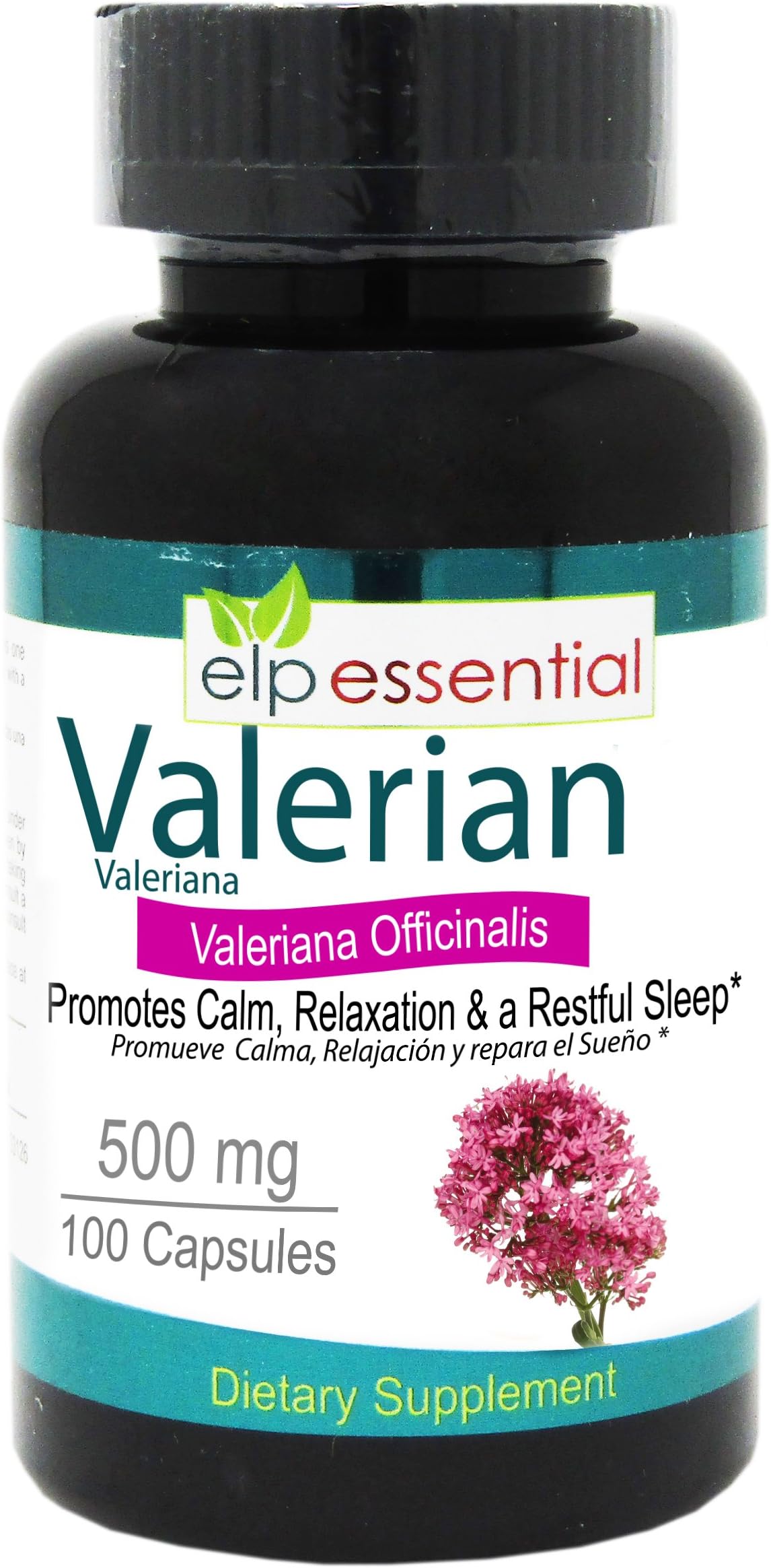 Valerian Root Valeriana officinalis 500 mg 100 Capsules