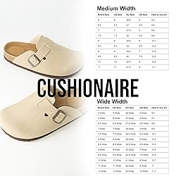CUSHIONAIRE Hana Womens Clogs | Comfortable Vegan