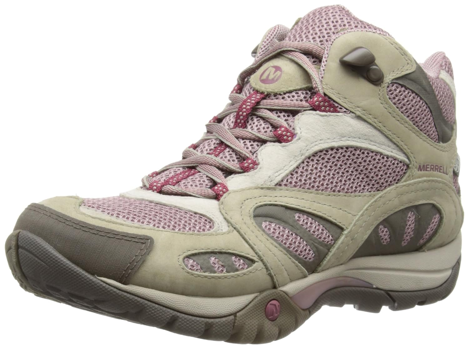 Merrell Women's Azura Mid Waterproof Low Rise Hiking Boots, Pink
