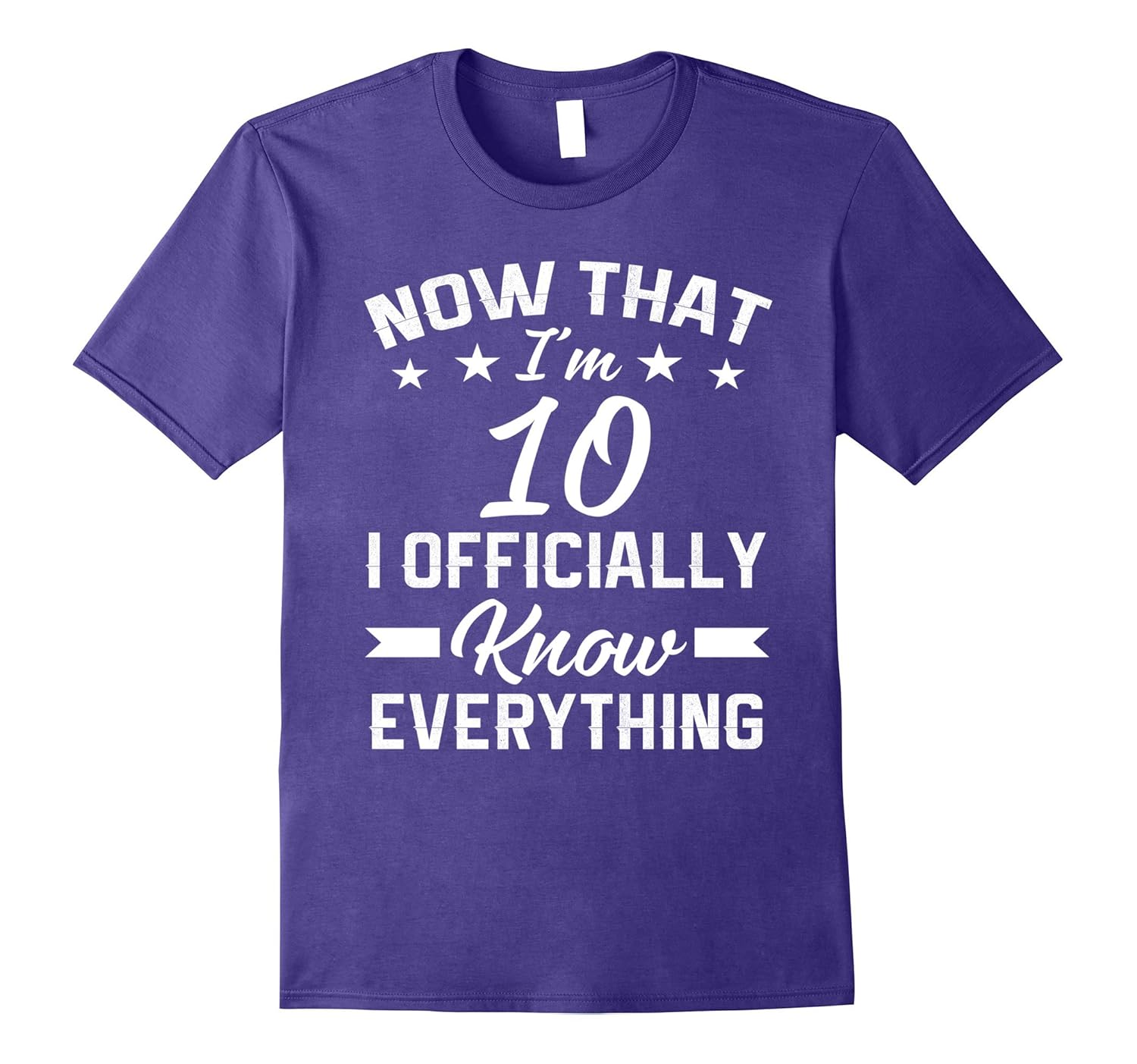 I'm 10 birthday shirt - 10 year old shirt - Age 10 T Shirt-Rose