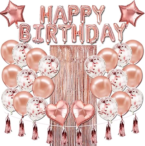 Birthday Ballloons Party Balloons Happy 70th Rose Gold Balloons Hashtag Party Letter Balloons Custom Gold Balloons Bon Anniversaire Balloons Paper Party Supplies Stokfella Com