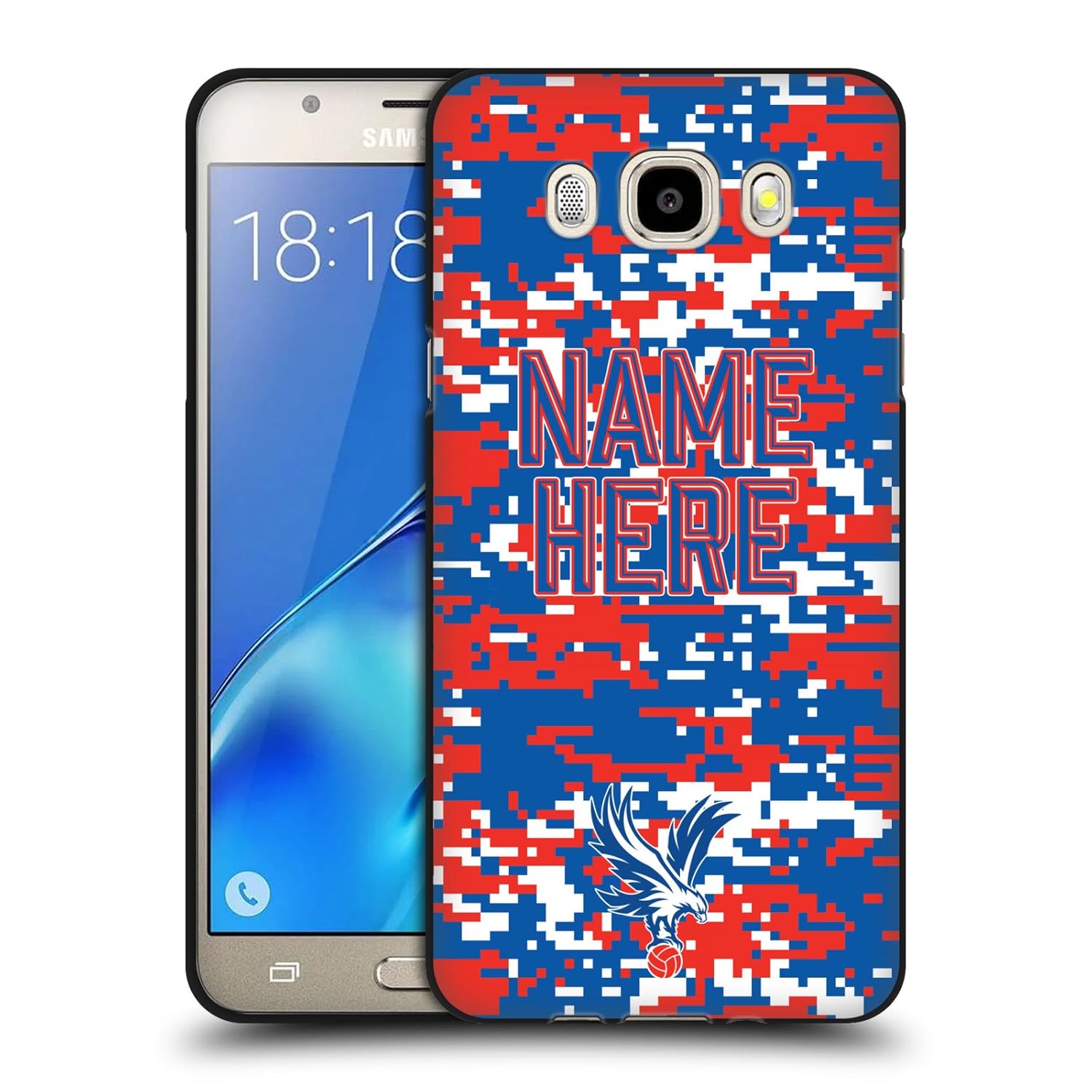 Amazon.com: Custom Customized Personalized Crystal Palace FC Black Eagle 2017/18 Black Soft Gel Case for Samsung Galaxy J5 (2016): Cell Phones & Accessories
