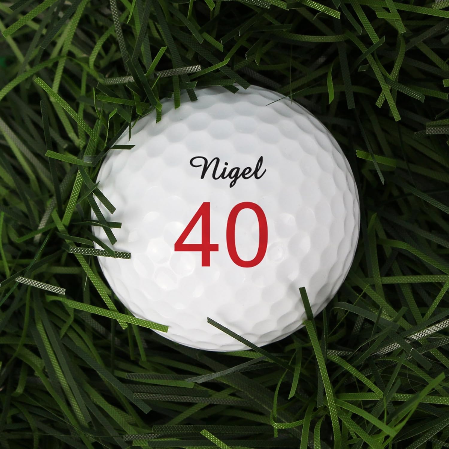 C.P.M. Personalised Small Birthday Numbers Golf Ball Amazon.co.uk