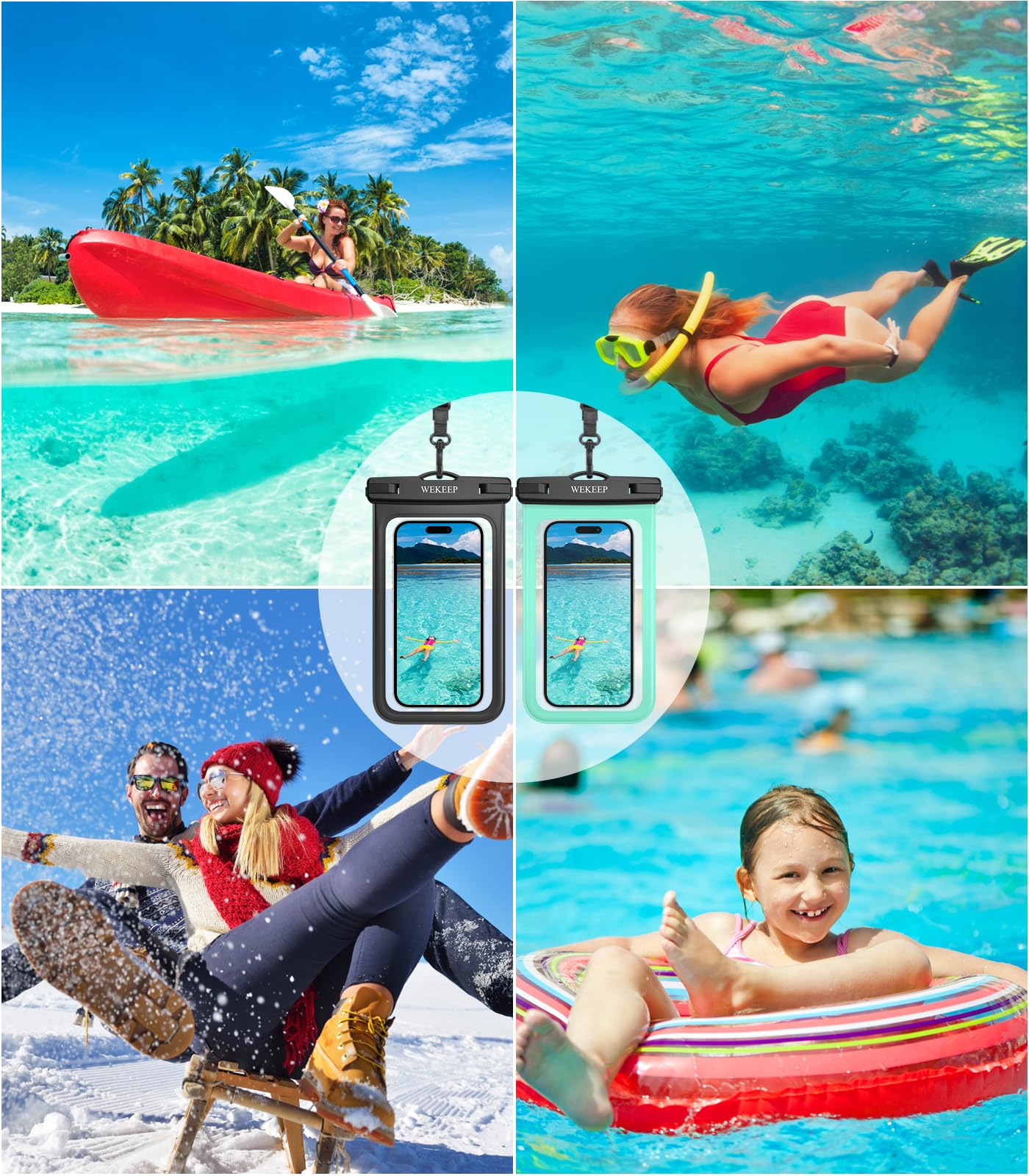 WEKEEP Waterproof Phone Pouch
