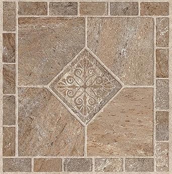 Armstrong Peel N Stick Tile 12 In X 12 In Multicolor Bronze