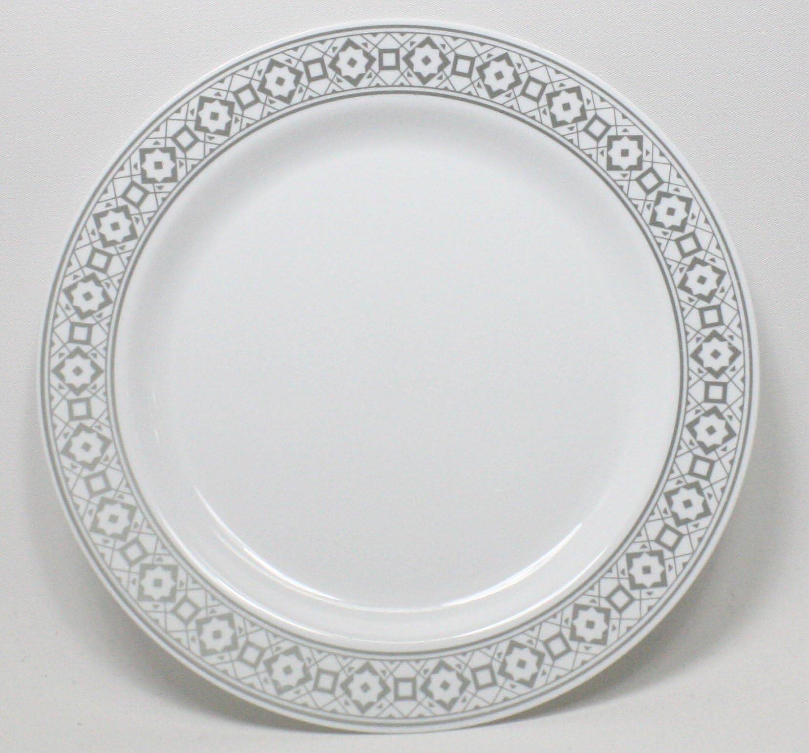 Palatial Silver Salad/Dessert Plates - 7.5" (Set of 10)