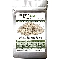 The Spice Way White Sesame Seeds - ( 8 oz )