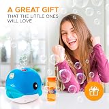 Bubble Mania Bubble Machine Bubble Blower Whale For Kids Automatic view 9