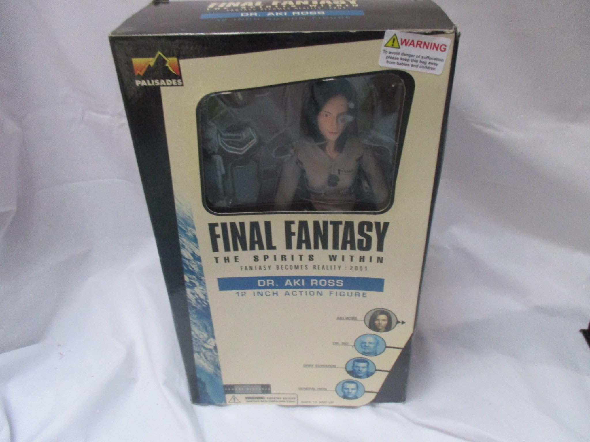 Final Fantasy: The Spirits Within, Fantasy Becomes Reality: 2001 (Dr. Aki Ross) 12" Action Figure