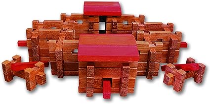 wooden fort toy