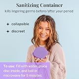 Pixie Cup Period Kit for Girls - Menstrual Cups, Lube & Wash Included view 5