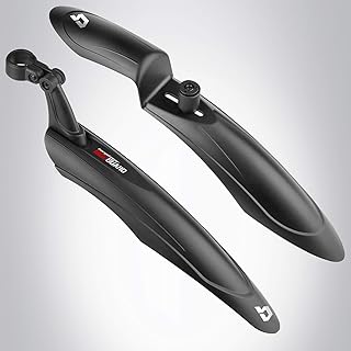 Bergsteiger Schutzblech-Set Mudguard, Varianten für alle Größen und Fahrräder, [16, 18 und 20 Zoll] und [24, 26, 28 und 29 Zoll], für alle Mountainbike/MTB, Original Fahrrad-Zubehör