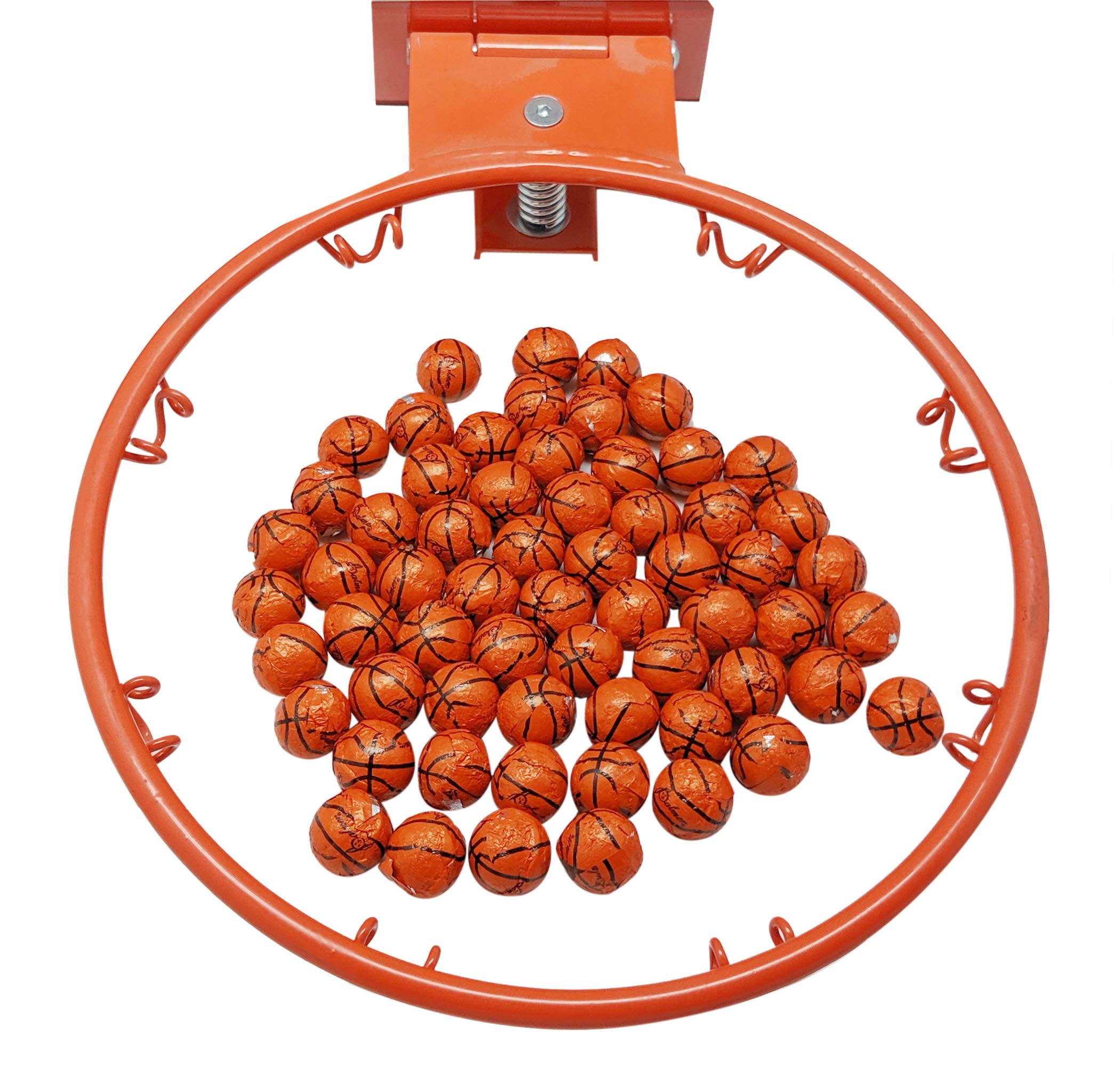 Chocolate Basketballs 3 LB Resealable Stand Up Bulk Candy Bag (approx