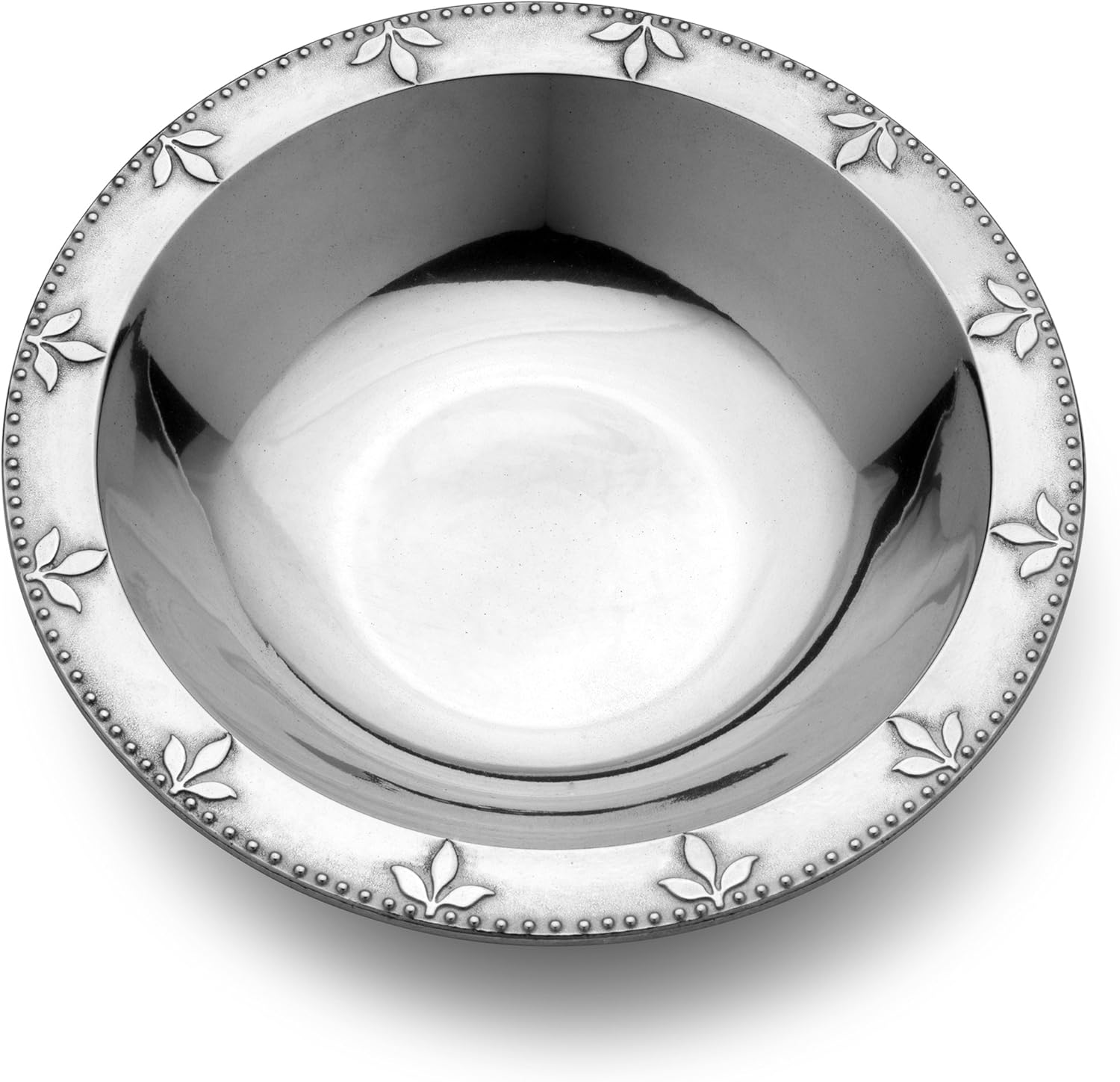 Wilton Armetale Sorrento Large Low Salad Bowl Salad