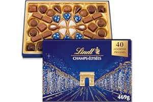 Lindt Champs-Élysées Chocolate Gift Box, 469g; Perfect Chocolate Gift Box; Christmas Candy; Christmas Chocolate