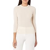Vince Women's Marled Elbow Sleeve Crew