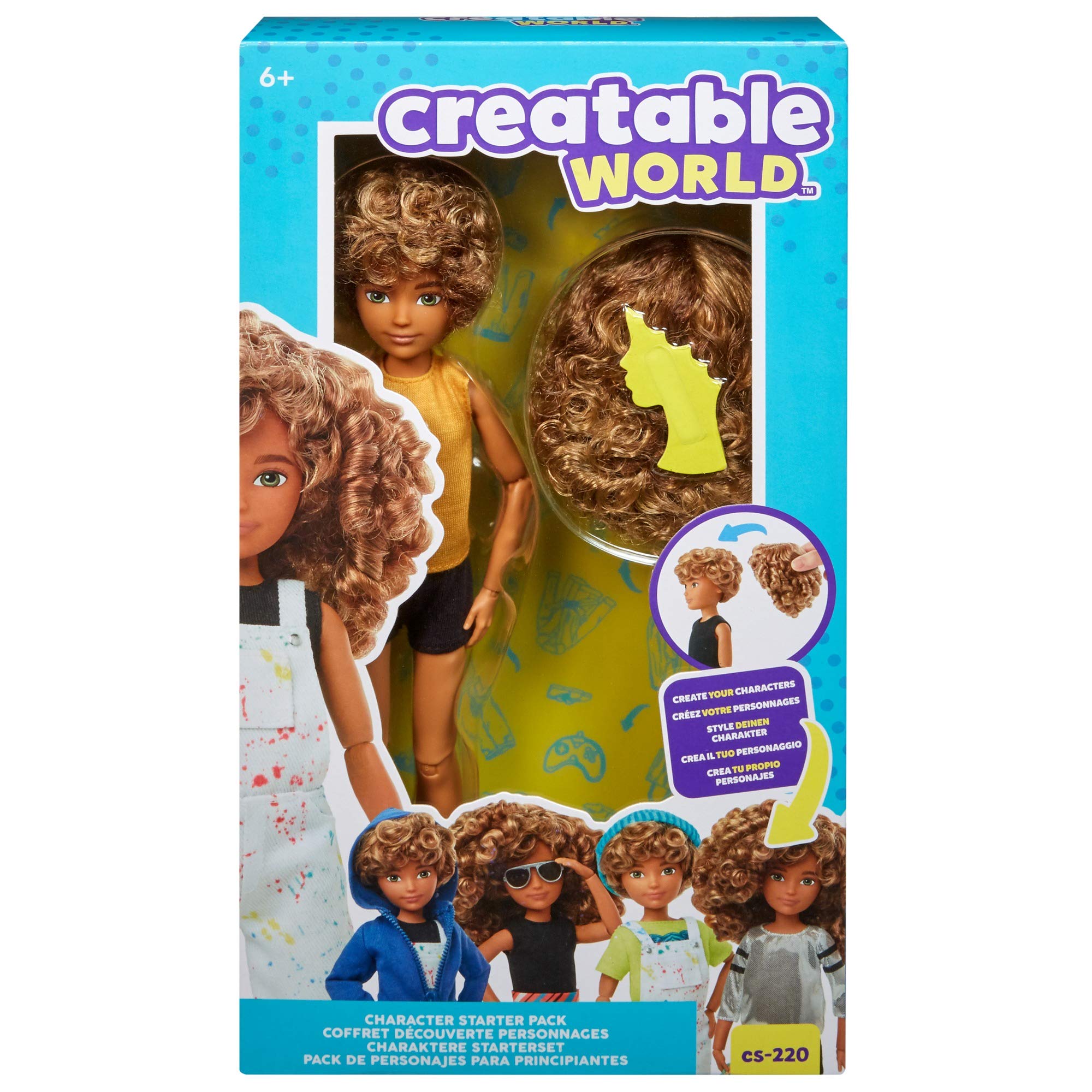 Mattel GKV43 Creatable World Character Starter Pack CS-220