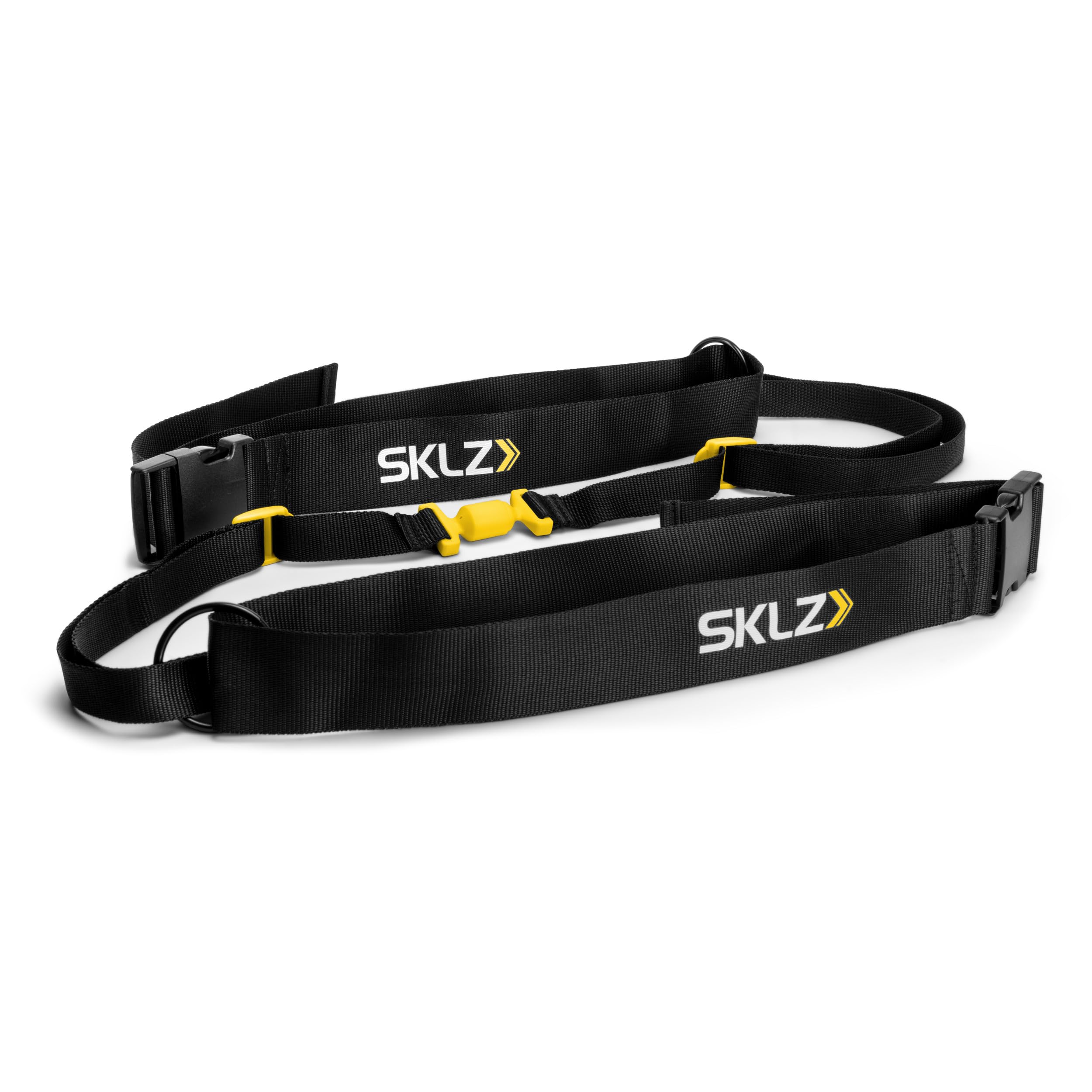 SKLZ Dual Agility Belt, Enhance Speed and Agility, Adjustable Fit for All Athletes, Lightweight Training Tool for Football, Basketball, Soccer - Perfect for Dynamic Drills and Quick Reaction Skills