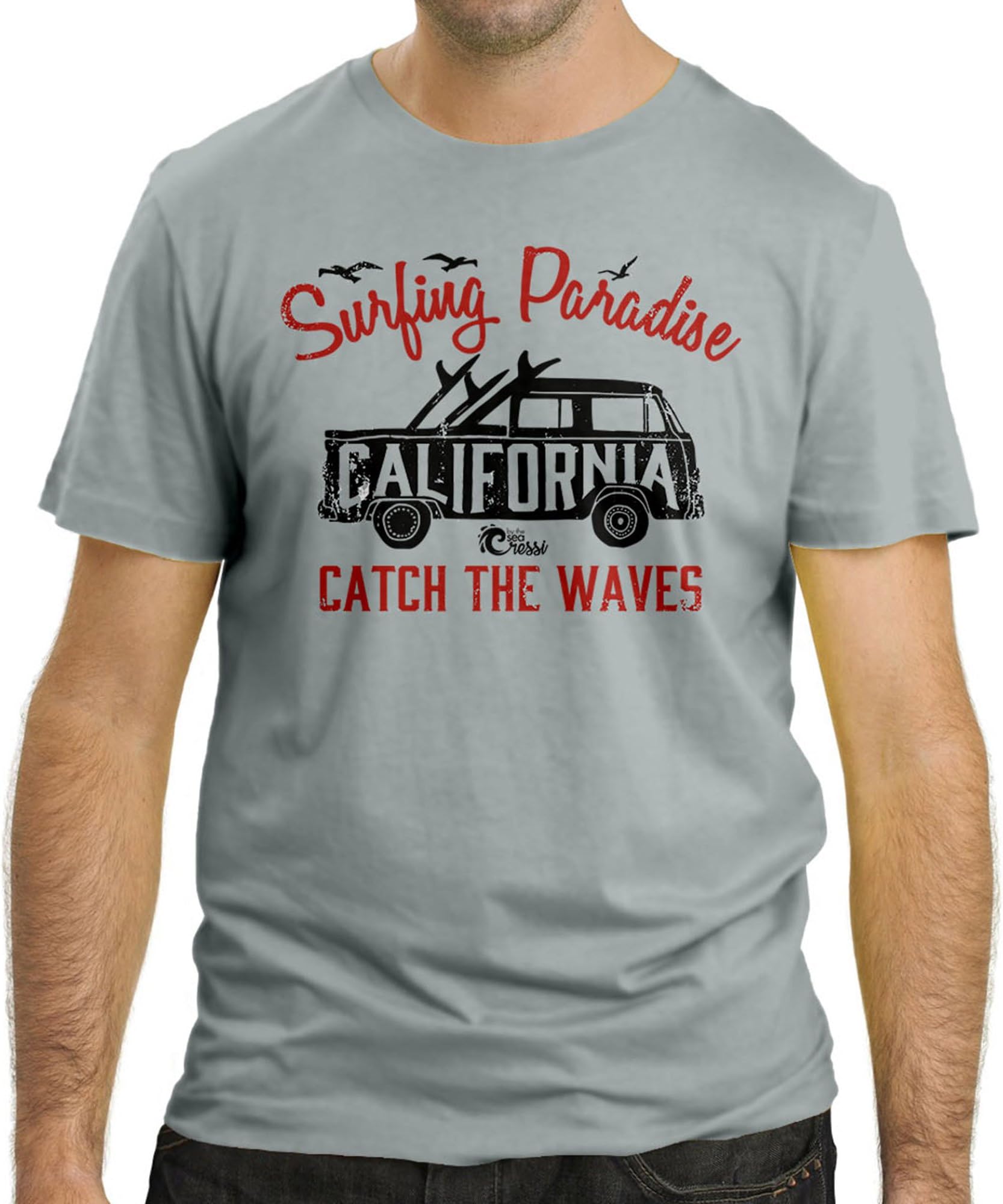 Cressi Beach Men's Surfing Paradise T-Shirt