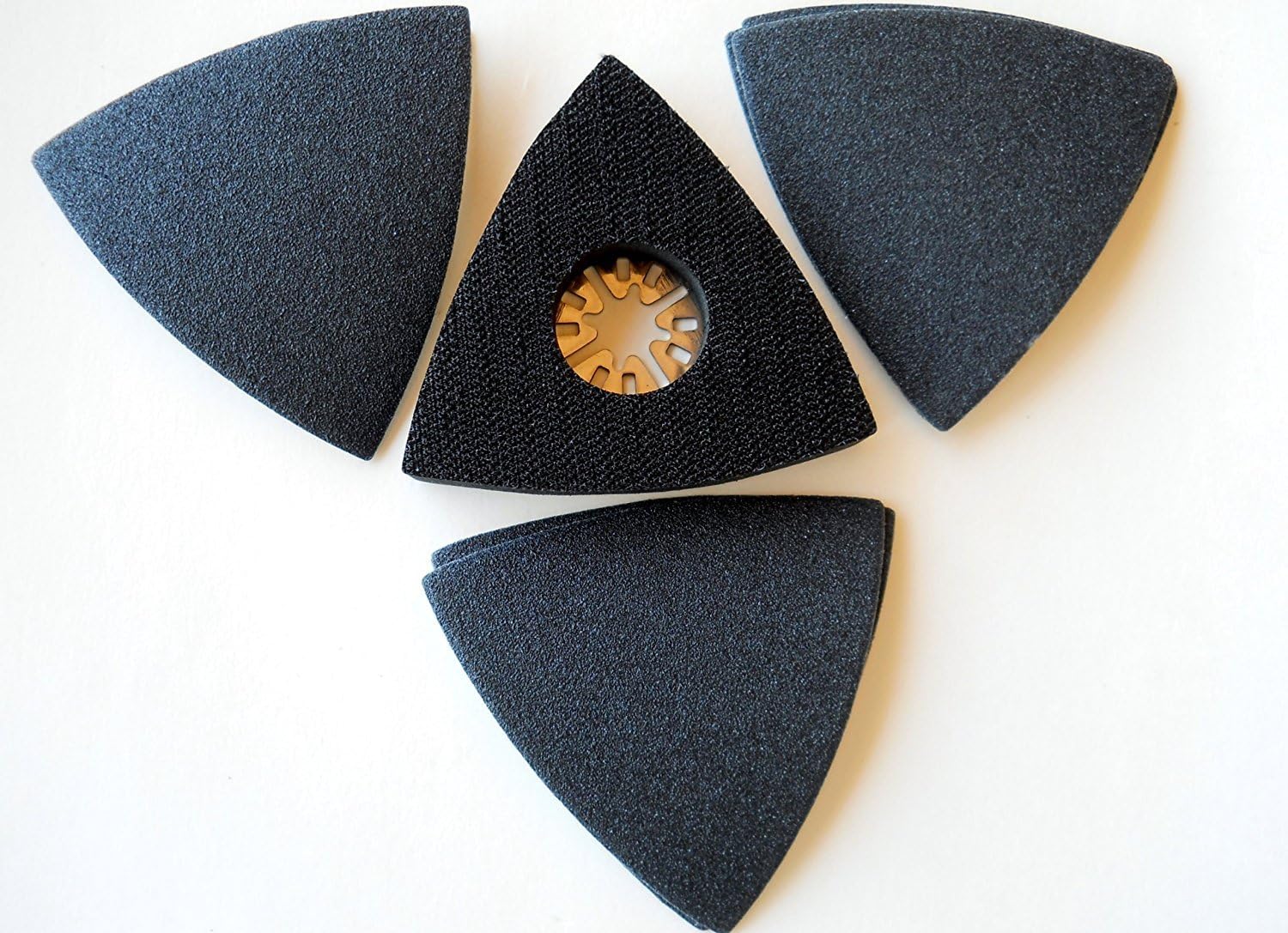 Combo Value Pack 3 inch Triangular Velcro sanding pad with Universal