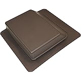 Duraflo 6065BR Slantback Roof Vent, Brown