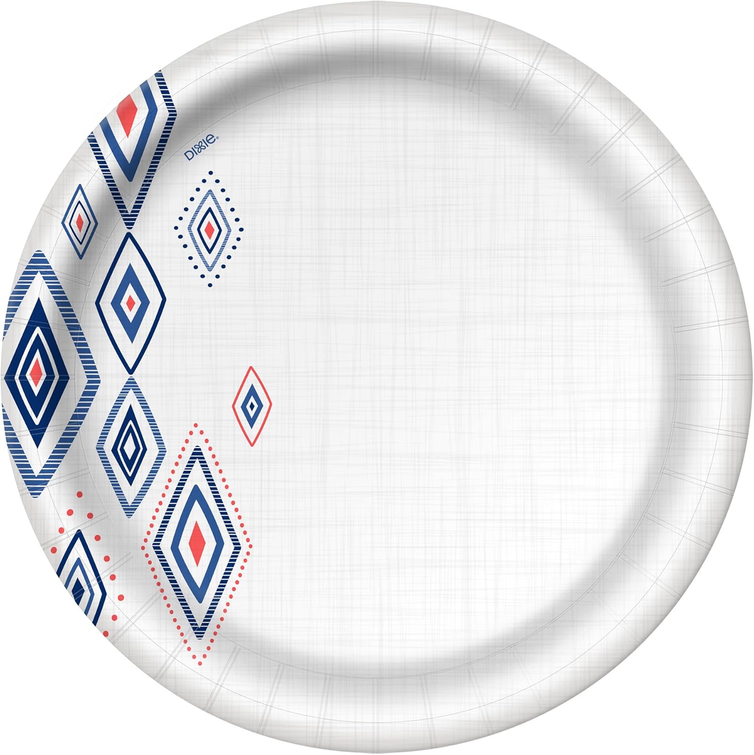 Dixie Everyday Paper Plates,10 1/16" Plate,  Exclusive, Dinner Size Printed Disposable Plates, (5 Pack of 44 Plates), 220 Count: Health & Personal Care