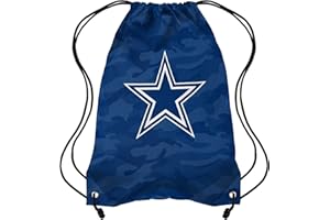 FOCO Dallas Cowboys NFL Big Logo Camo Drawstring Backpack