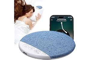 2026 New Bluetooth Pillow Speaker for Sleeping,Mini Portable Under Pillow Speaker with White Noise Timer,Bass Private Sleep B