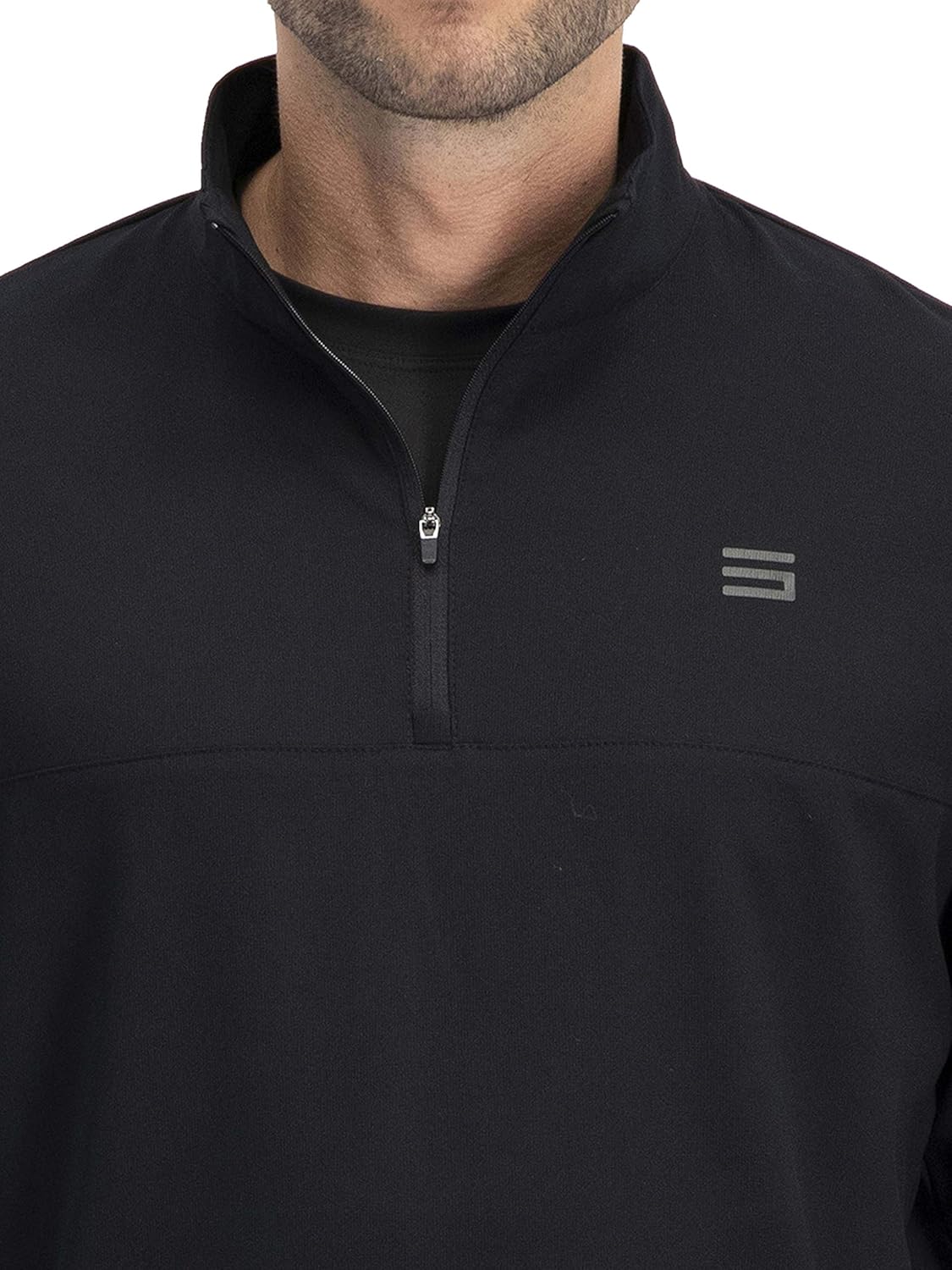 Mens Windbreaker Jackets - Half Zip Golf Pullover Wind Jacket - Vented, Dry Fit : Clothing
