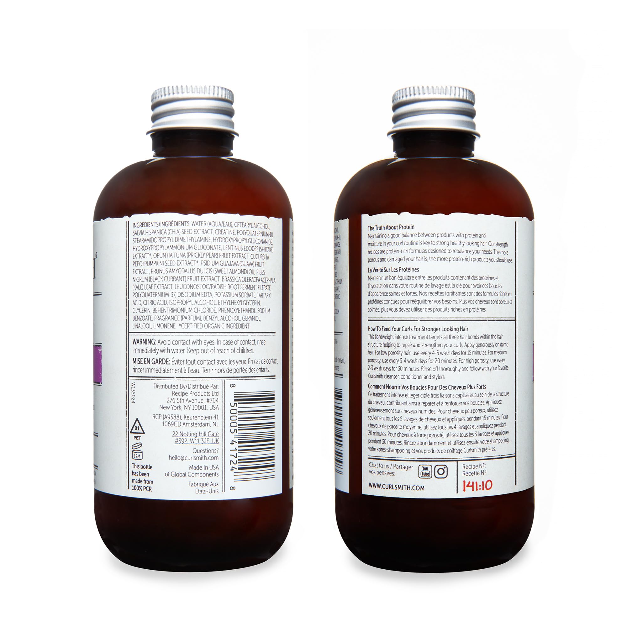 CURLSMITH Bond Curl Rehab Salve - Protein-Rich Treatment, Bond-Building Hair Treatment, For All Curl Types, Vegan & Cruelty Free