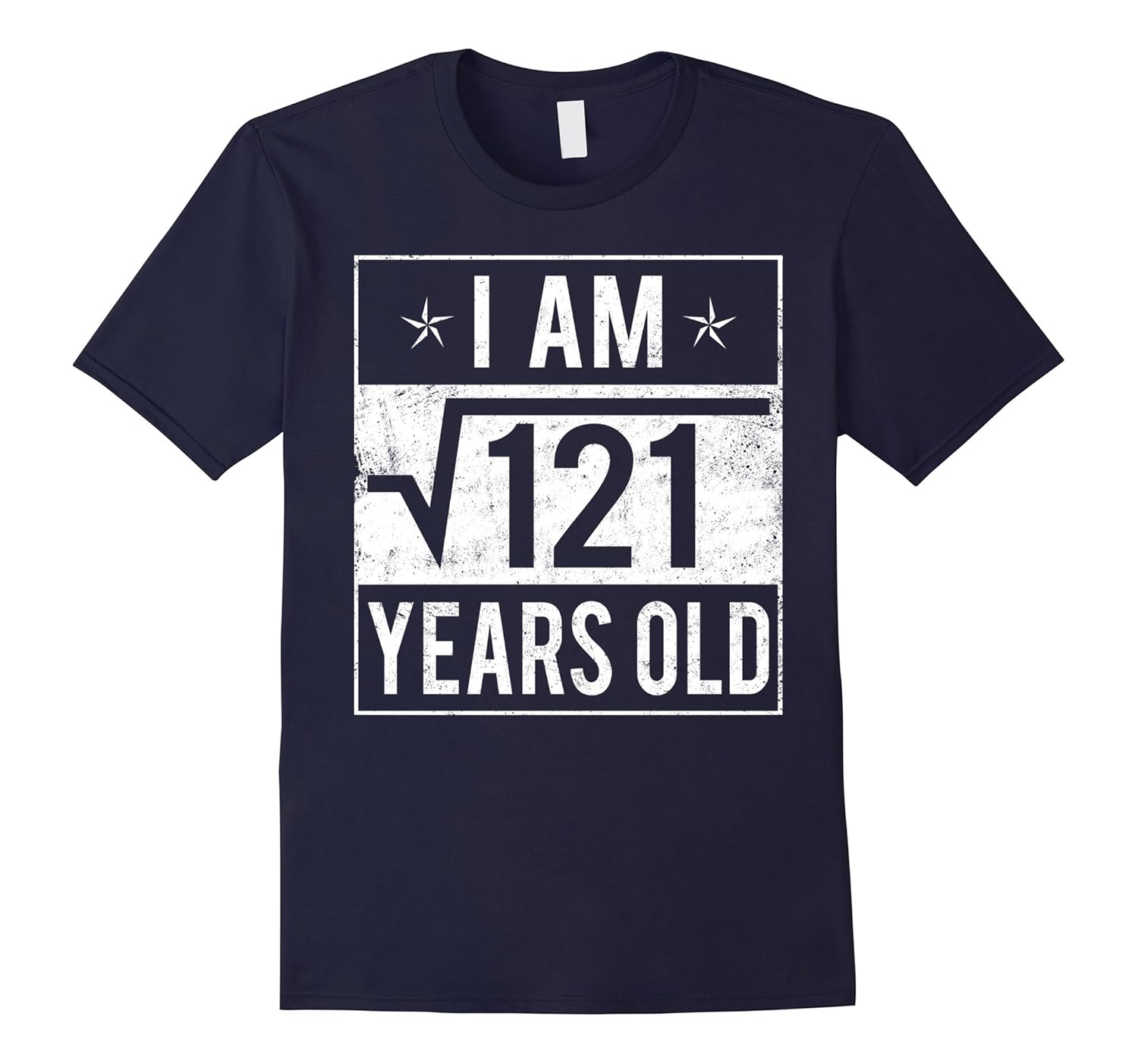 Square Root 121 for 11th Birthday 11 Years Old TShirtPL