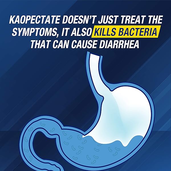 KAOPECTATE SOFT CHEWS, BISMUTH SUBSALICYLATE, ANTI-DIARRHEAL AND UPSET STOMACH RELIEVER – 24 COUNT