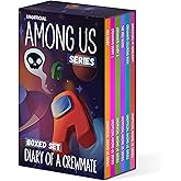 Kid-Fi Media Among Us Inspired Boxed Set - 5 Adventure Stories for Kids, Young Gaming Fans (Plus Bonus Coloring Book) - Unofficial &amp; Independent, Gift for Children, Gamer Boys &amp; Girls