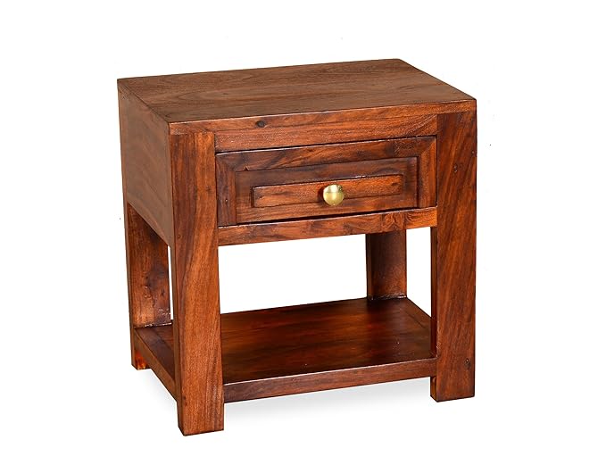 Madera WC-BD-4604-HNY Bedside Table (Honey)