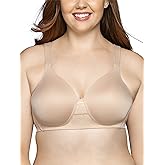 Vanity Fair Women's Wireless Beyond Comfort Bra with Seamless Back (34B-44DD)