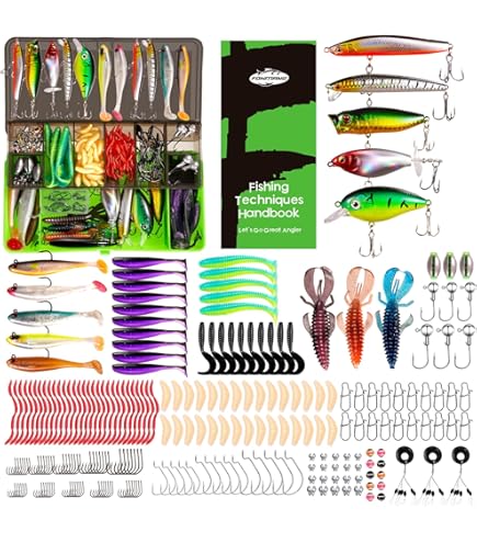 Fishing Lure Advent Calendar, 24 Unique Lures Countdown