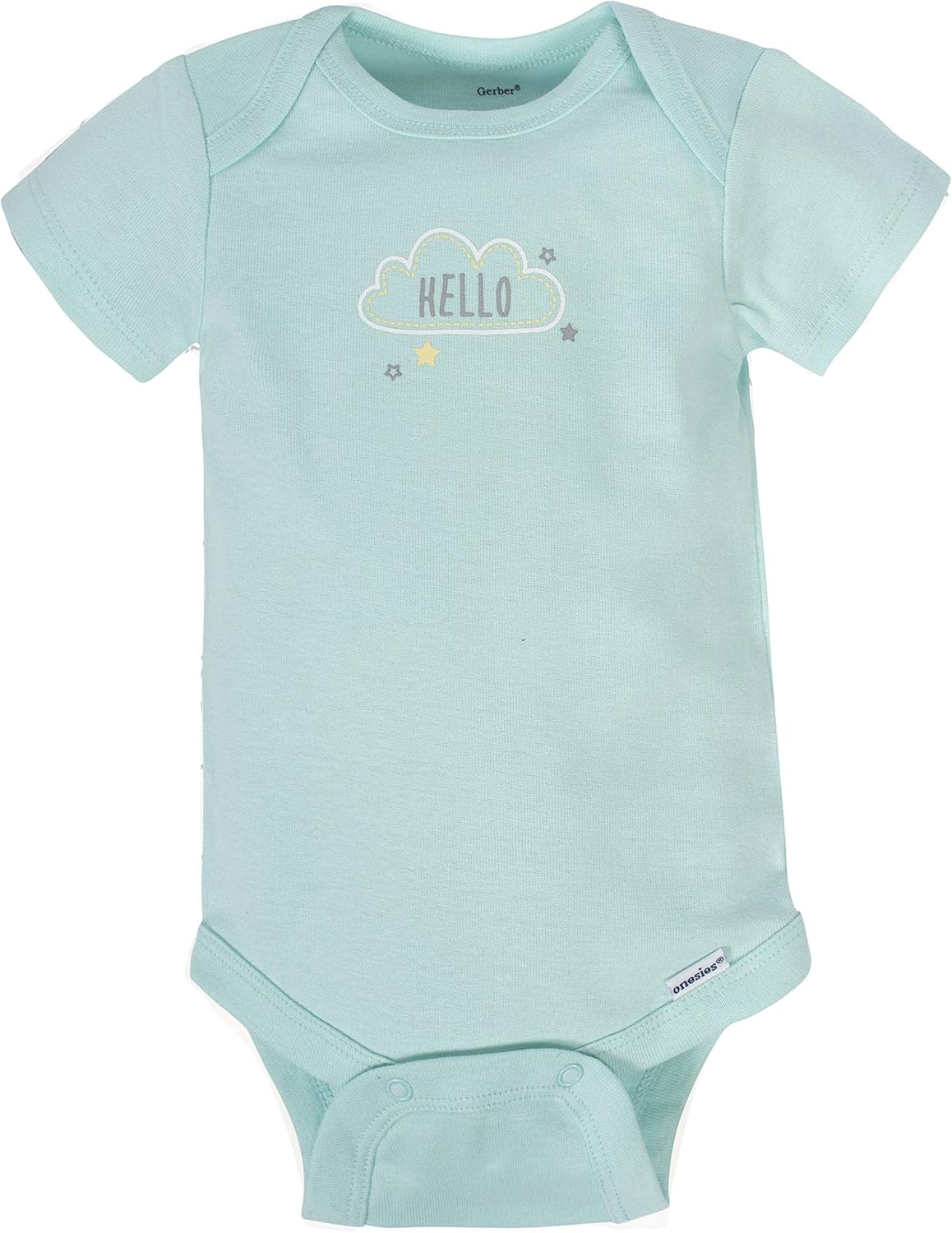 Gerber Baby 8 Pack Short-Sleeve Onesies Bodysuits Multi-Pack: Clothing
