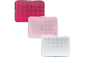 Shining Glitter Laptop Sleeve 11 Inch 15 Inch Laptop Protective Case for Women/Girls Computer Bag Tablet Sleeve for MacBook I
