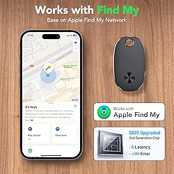 Air Tags-4 Pack, Bluetooth Tracker Works with Apple