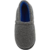 Skysole Fleece Slippers for Boys, Soft Kids Slippers with Closed Back