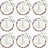 Huquary 9 Pcs Chakra Bracelets for Women Healing Crystals Stones Bracelet 7 Chakras Spiritual Crystal Bracelet Bangle Yoga Meditation Relax for Women Anxiety Stress Relief Gifts for Friend Sister