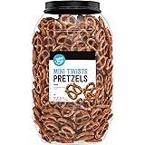 Amazon Brand - Happy Belly Mini Twist Pretzels, 2.5 pound (Pack of 1)