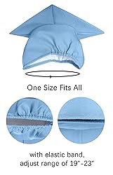 YIIOSS Unisex Matte Cap and Gown 2024 2025 with