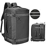 HIGH FIT Travel Backpack 40L, TSA Friendly Airline Flight Approved Carry On Laptop Backpacks Lightweight Business Knapsack,Large Capacity Rucksack,Weekender Bag Daypack,Fits 17.3 Inch Laptop