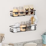 HapiRm Shower Shelf No Drill 2 Pack Black Stainless Steel 4 Hooks view 8
