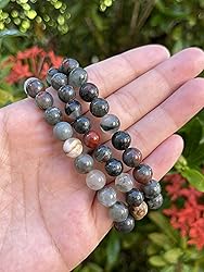 Bloodstone Crystal Bead Bracelet 8mm, Wholesale
