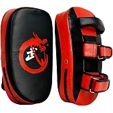 Curved Muay Thai Kickboxing Training Pad for Kickboxing,MMA,Taekwondo,Karate. Ideal for Punches,Knees, and Kicks in Martial Arts Training (ONE PAD ONLY)