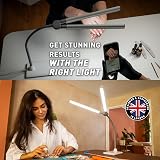 Daylight Daylight DuoPro Dual Head LED Desk Lamp 95+ CRI UK Plug view 6
